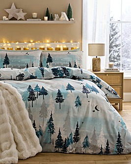 Watercolour Forest Duvet Cover Set