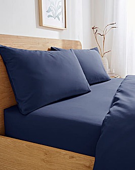 Non Iron Plain Dye Fitted Sheet