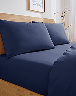 Non Iron Plain Dye Extra Deep Fitted Sheet