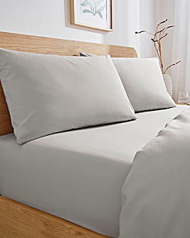 Non Iron Plain Dye Extra Deep Fitted Sheet