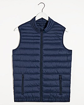 Navy Lightweight WR Padded Gilet