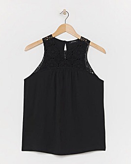 Crochet Detail Vest Top