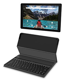 Venturer Juno 10 Pro 32GB 10" Tablet with Keyboard - Black