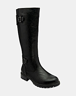 Lotus Brandi Knee High Buckle Boot Standard Fit