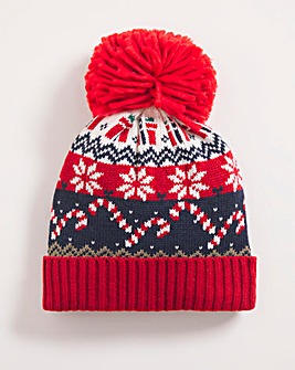 Novelty Hat with Pom