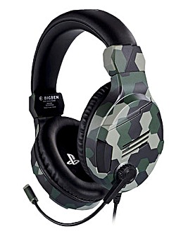 Official Stereo Wired Gaming Headset Camo PS4