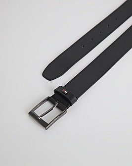 Tommy Hilfiger Adan Black Leather Belt