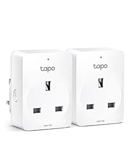 TP-Link Tapo P100 Mini Smart WiFi Socket - 2 pack