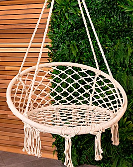Charles Bentley Woven Hanging Chair