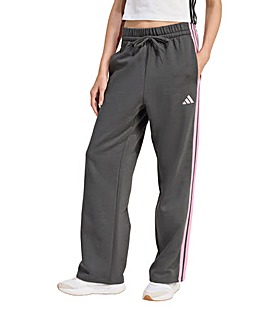 adidas 3 Stripes Wide Leg Joggers