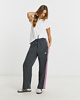 adidas 3 Stripes Wide Leg Joggers