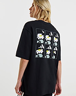 adidas Soft Side Back Graphic T-Shirt