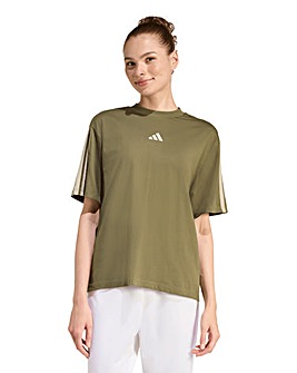 adidas 3 Stripes Boyfriend T-Shirt
