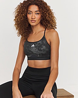 adidas All Over Print Low Support Bra