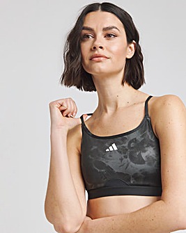adidas All Over Print Low Support Bra