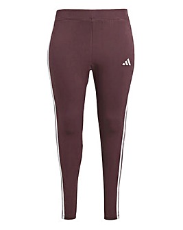 adidas Essentials 3 Stripes Leggings Plus Size