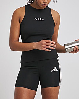 adidas Essentials 3 Stripes Biker Shorts