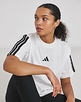 adidas Essentials 3 Stripes Boyfriend T-Shirt