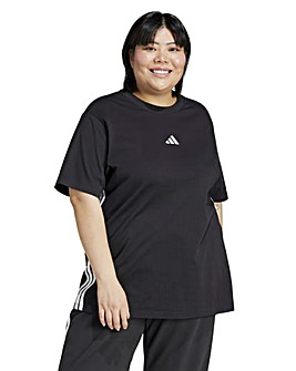 adidas Essentials 3 Stripes T-Shirt Plus Size