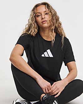 adidas Train Essentials Big Performance Logo Training T-Shirt