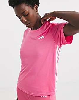 adidas Train Essentials 3 Stripes Workout T-Shirt