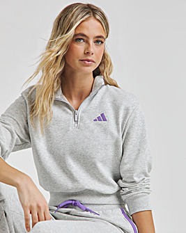 adidas Colourblock 1/4 Zip Sweatshirt