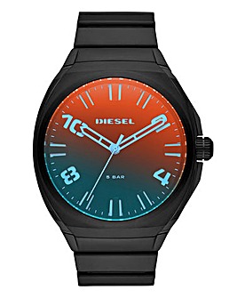 Diesel Gents Black Strap Watch