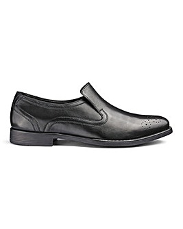 Leather Slip On Shoes Standard Fit