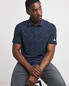 adidas Golf Ultimate365 Allover Print Polo Shirt