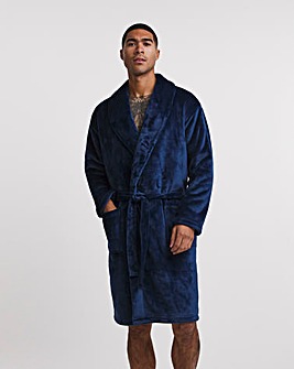 Borg Lined Dressing Gown