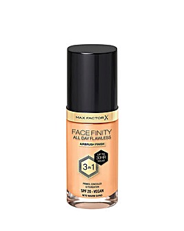 Max Factor Facefinity 3in1 All Day Flawless Foundation Warm Sand W70