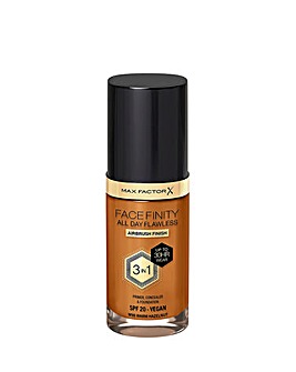 Max Factor Facefinity 3in1 All Day Flawless Foundadion Warm Hazelnut W98