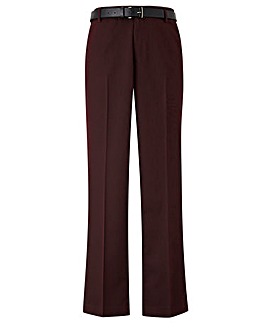 Black Label Atlas Slim Belted Trouser 31 inch