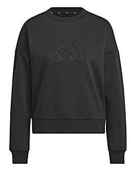 adidas Crew Neck Pearl Logo Sweatshirt