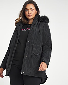 PARKA WITH WAIST CHANNEL