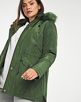 PARKA WITH WAIST CHANNEL