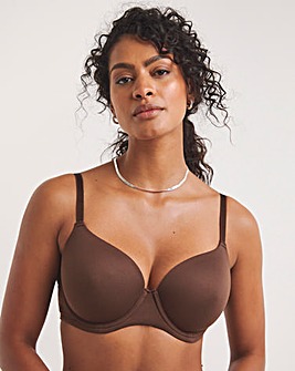 Feather Touch Moulded Tshirt Bra Nude 1