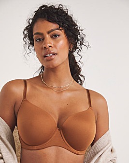 Feather Touch Moulded Tshirt Bra Nude 3