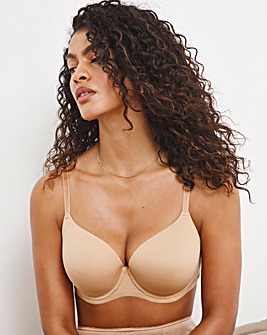 Feather Touch Moulded Tshirt Bra Nude 4