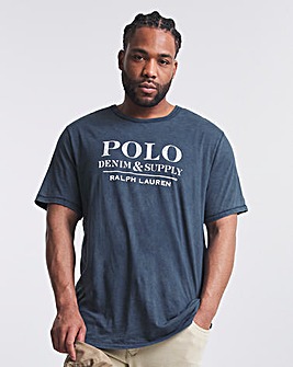 Polo Ralph Lauren Navy Short Sleeve Logo T-Shirt
