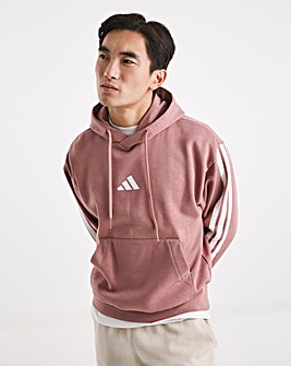 adidas 3 Stripes Fleece Hoodie