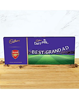 Cadbury Personalised Arsenal Dairy Milk 850g Bar