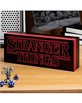 Stranger Things Logo Light