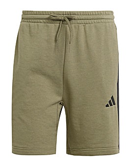 adidas 3 Stripe French Terry Short