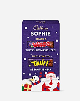 Cadburys Personalised Christmas Poem Gift Box