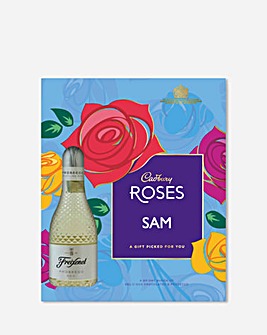 Cadburys Personalised Roses & Prosecco Gift Box