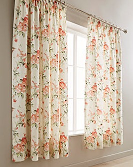 Carmella Thermal Lined Pencil Pleat Curtains