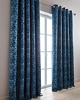 Green Curtains Blinds Poles Home J D Williams Denton Dasmask Woven Blackout Curtains