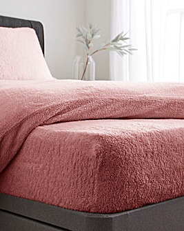 Cosy Supersoft Cuddle Fleece 30cm Fitted Sheet
