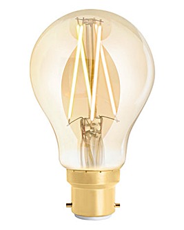 4LITE A60 Filament Bulb Amber B22